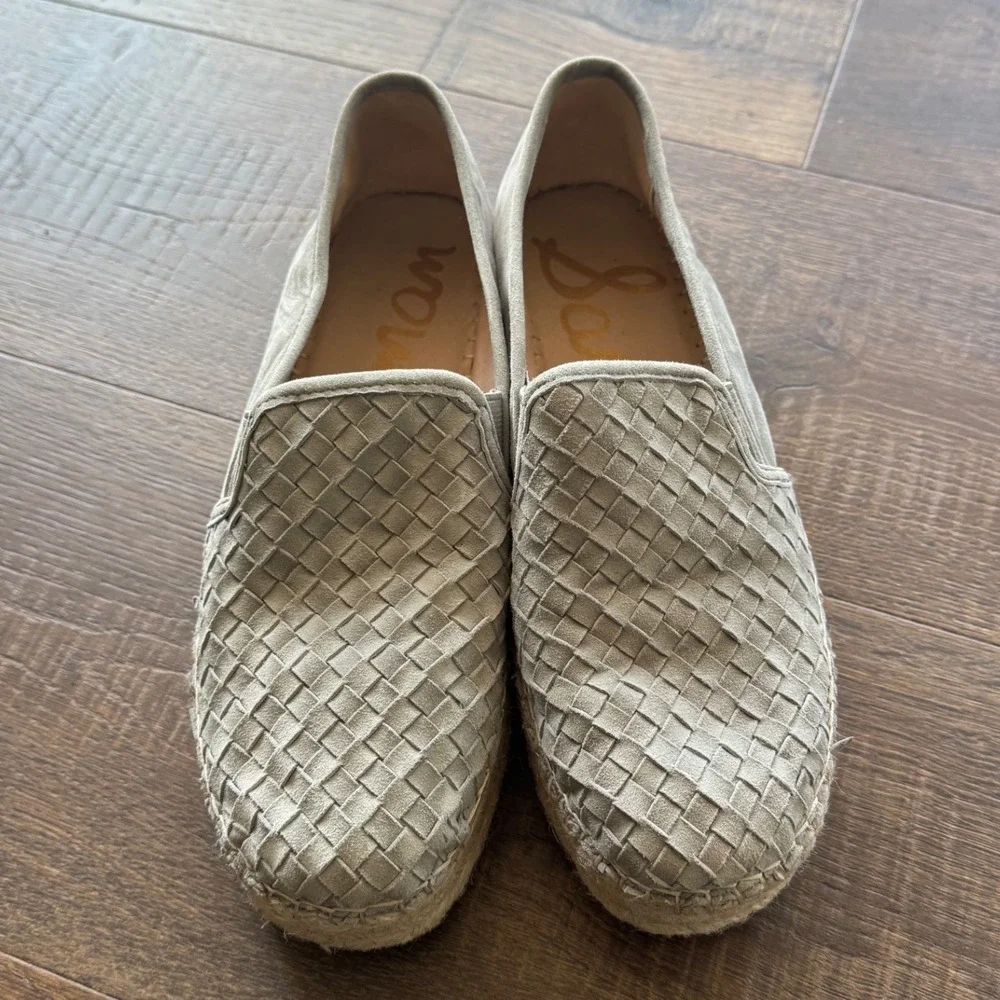 Sam Edelman Catherine Platform Espadrille Flats Size 9.5‎